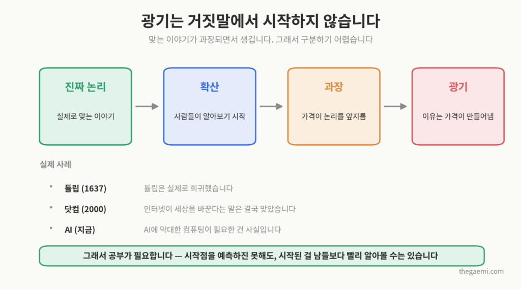 광기는 진짜 논리에서 시작해 과장된다